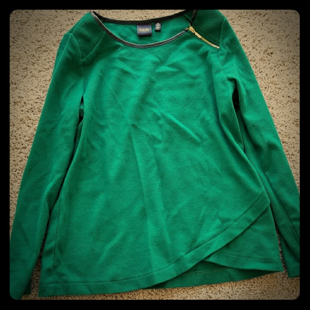 Rafaella green sweater